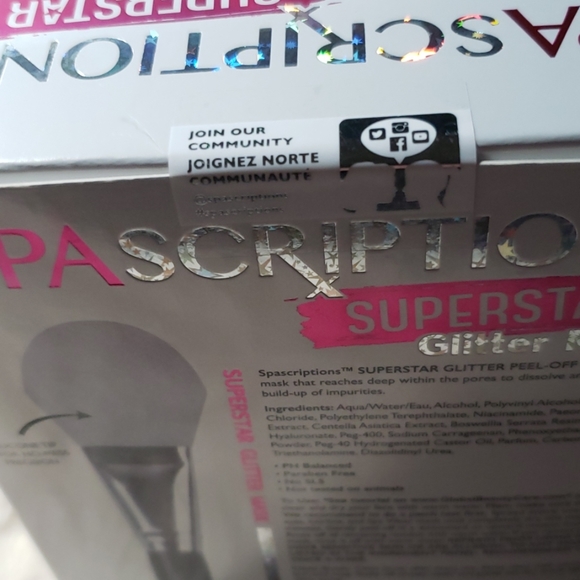 Spa Scriptions Peel off Glitter Mask - Picture 4 of 6